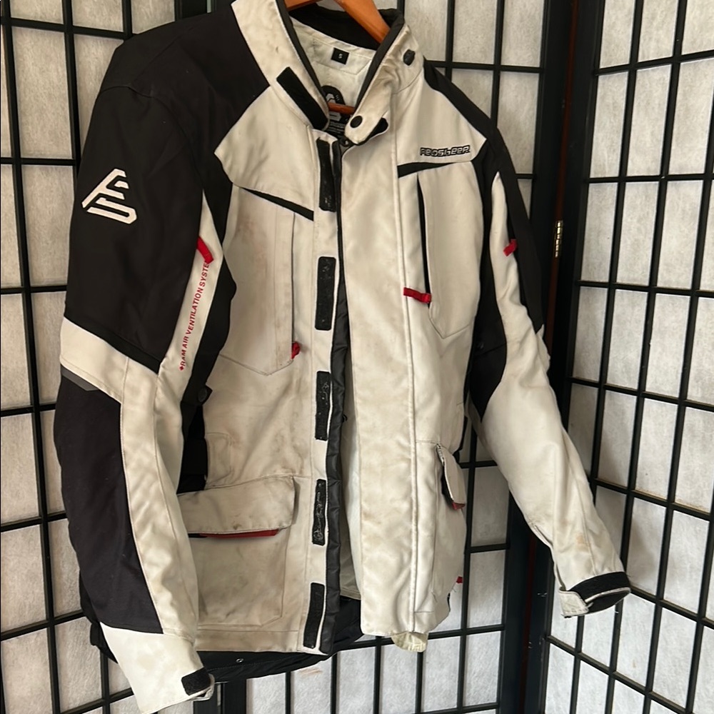 Alpinestars Men's Black and White Jacket